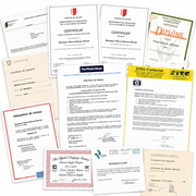 Certificats et diplômes